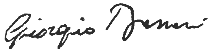 Giorgio Bassani svg signature